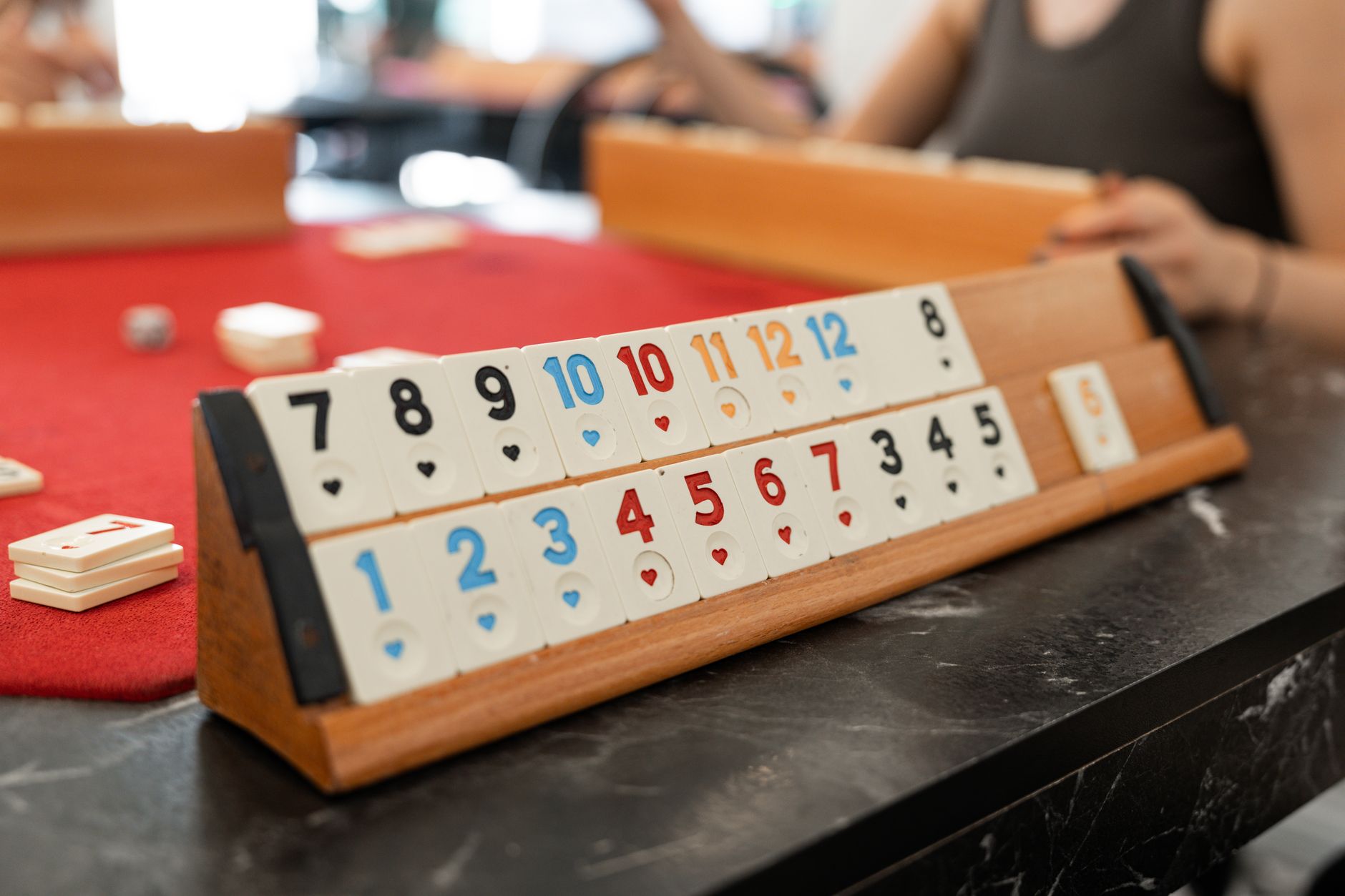 family board games on table
