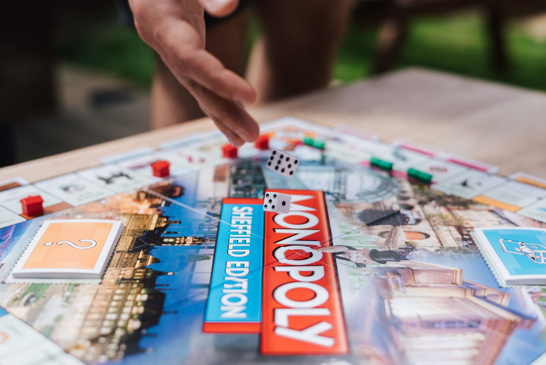 family board games on table